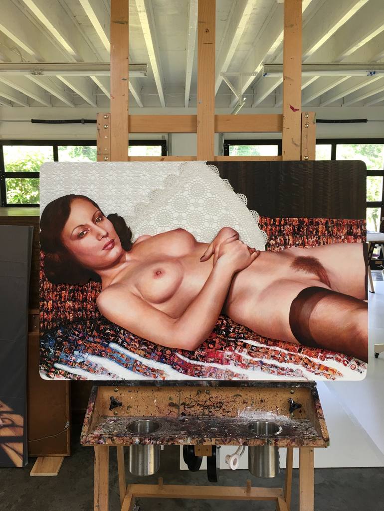 Original Nude Painting by Victoria Selbach