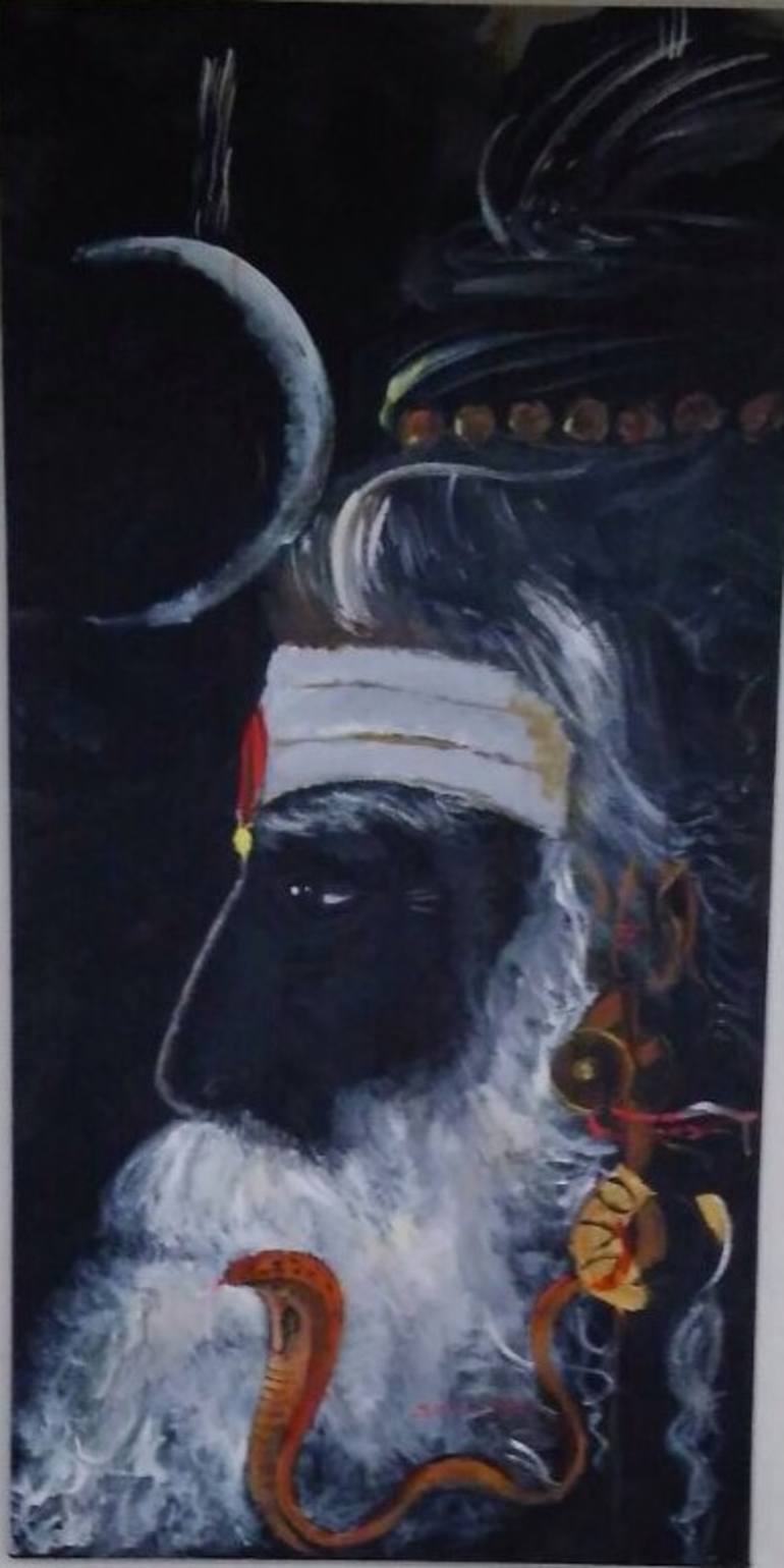 Lord siva Painting by sreenivasula reddy | Saatchi Art