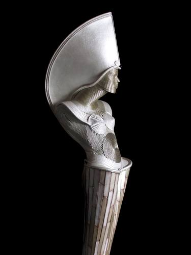 Original Figurative Classical mythology Sculpture by Bezec - Luciana Chiusole