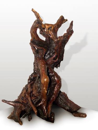 Original Culture Sculpture by Bezec - Luciana Chiusole