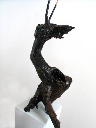Original Culture Sculpture by Bezec - Luciana Chiusole