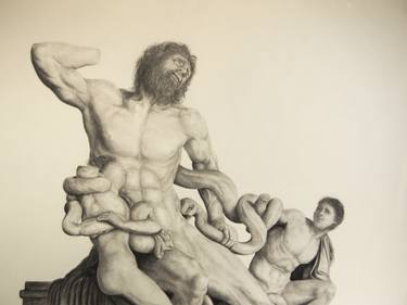Print of Fine Art Classical mythology Drawings by Allen Mewes