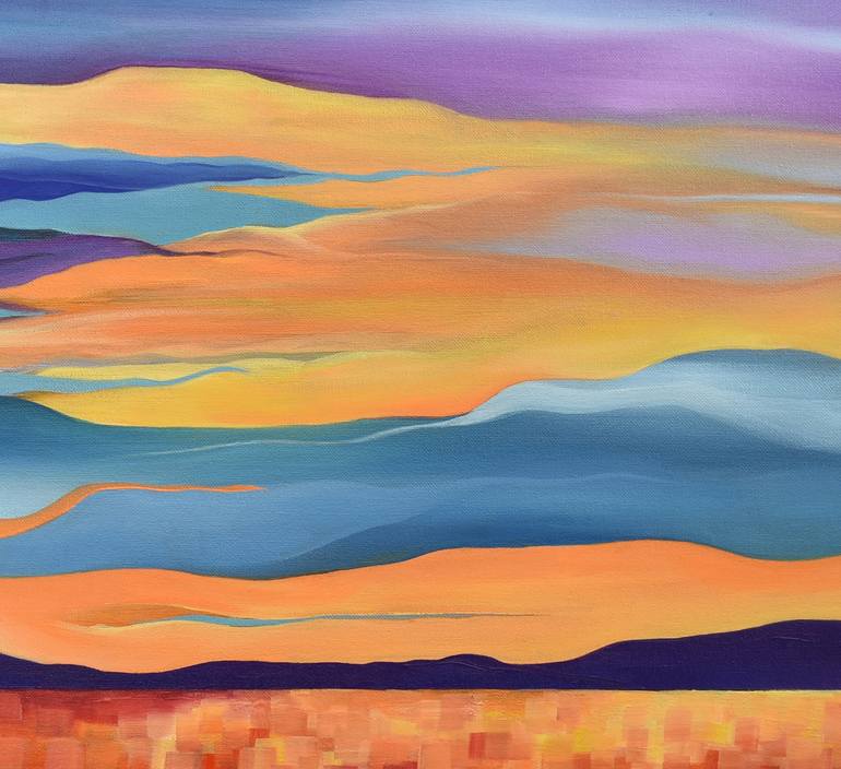 Original Fine Art Landscape Painting by Kelly Hutchinson