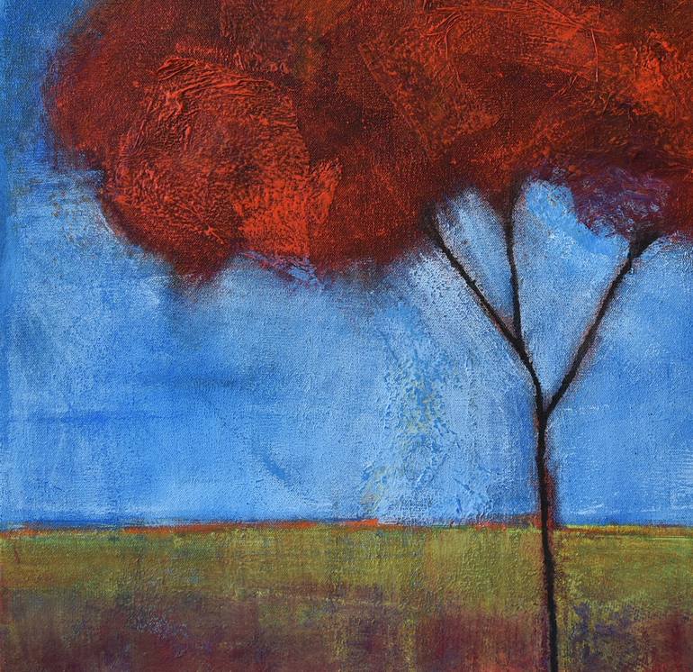 Original Expressionism Landscape Painting by Kelly Hutchinson