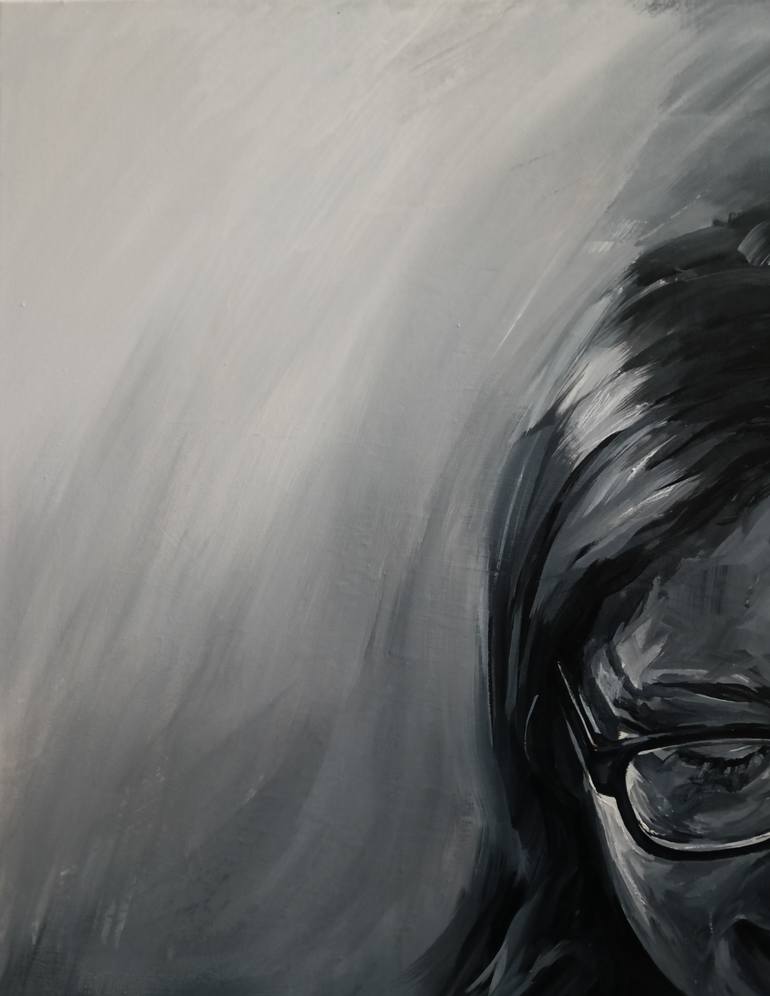 Original Figurative People Painting by Jessica Gonpra