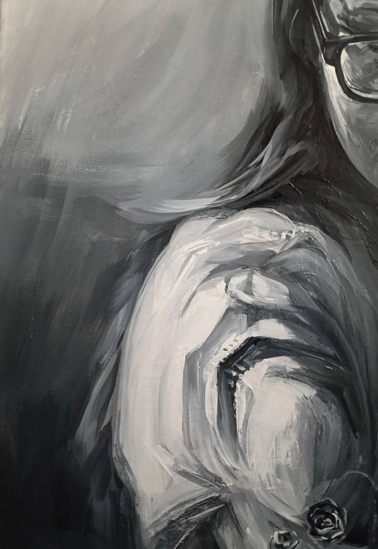 Original Figurative People Painting by Jessica Gonpra