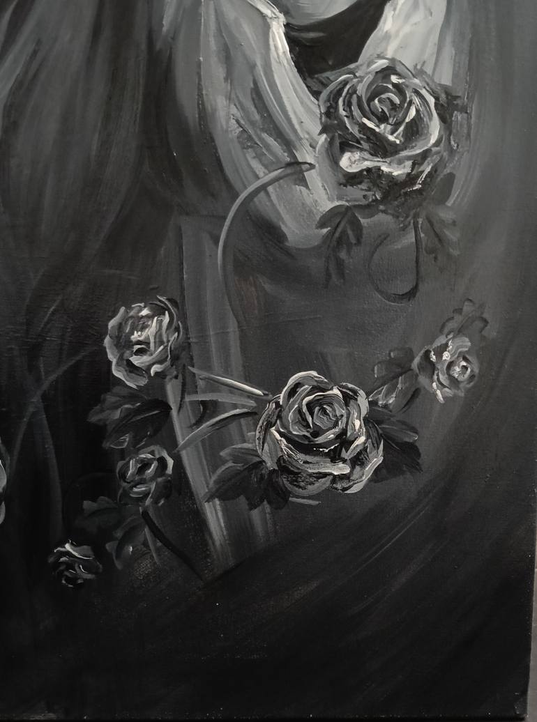 Original Figurative People Painting by Jessica Gonpra