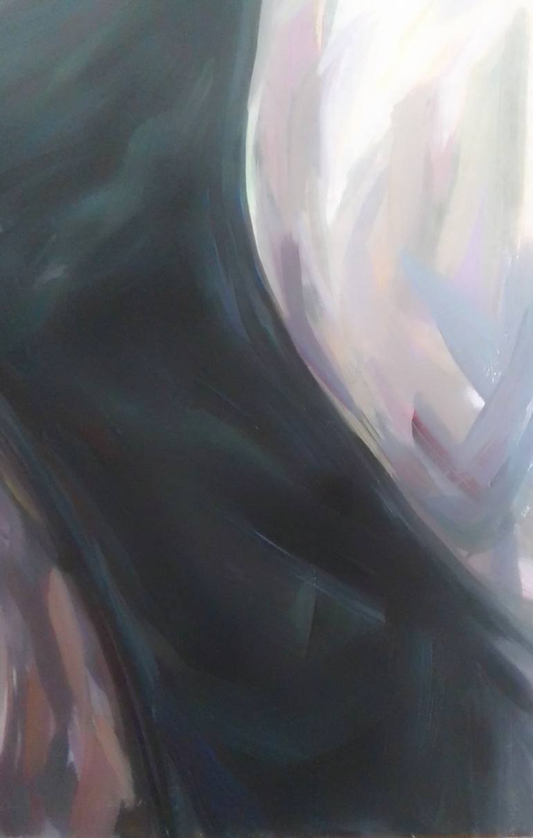 Original Figurative Nude Painting by Jessica Gonpra