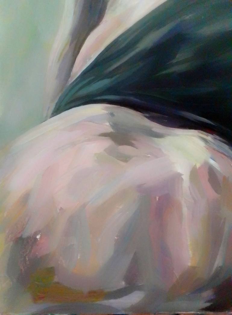 Original Figurative Nude Painting by Jessica Gonpra