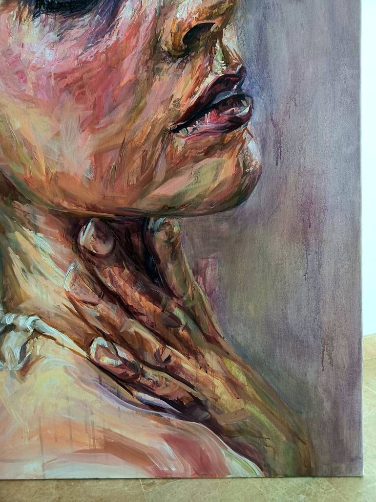 Original Figurative People Painting by Jessica GONPRA