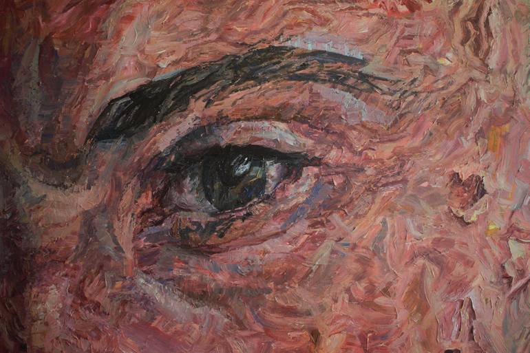 Original Expressionism People Painting by Jessica Gonpra