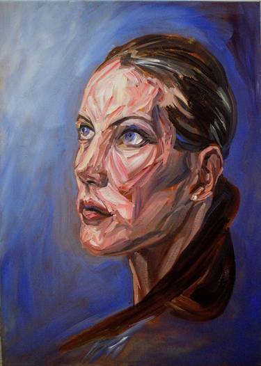 Original Impressionism Portrait Paintings by Jessica GONPRA