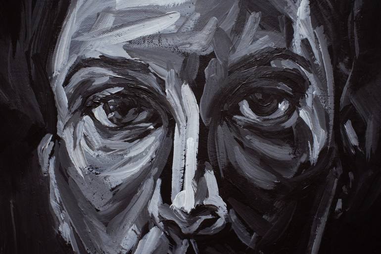 Original Figurative Portrait Painting by Jessica GONPRA