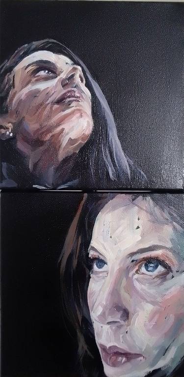 Print of Portrait Paintings by Jessica GONPRA
