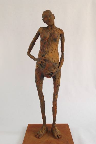Original Figurative Women Sculpture by Pablo Hueso