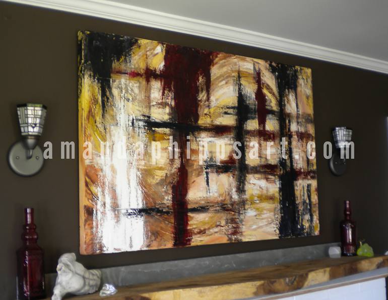 Original Abstract Painting by Amanda Phipps