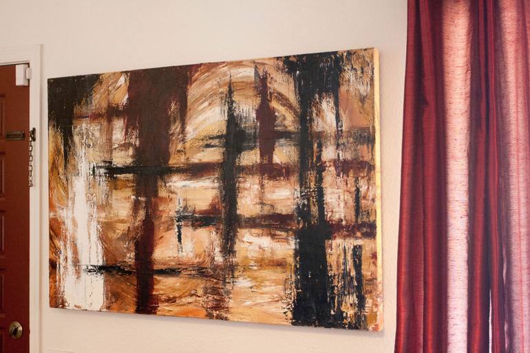 Original Abstract Painting by Amanda Phipps