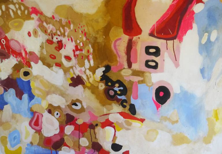Original Abstract Animal Painting by Carla Lombardo