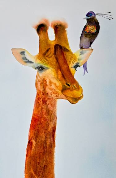 Print of Expressionism Animal Paintings by Carolyn Judge