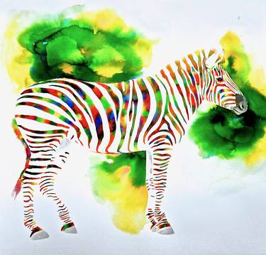 Original Expressionism Animal Paintings by Carolyn Judge