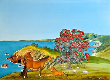 Original Landscape Paintings by Carolyn Judge
