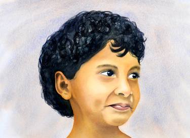 Print of Portrait Paintings by Carolyn Judge
