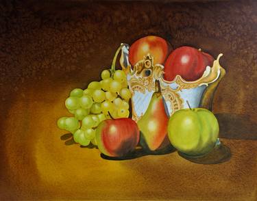 Original Still Life Paintings by Carolyn Judge