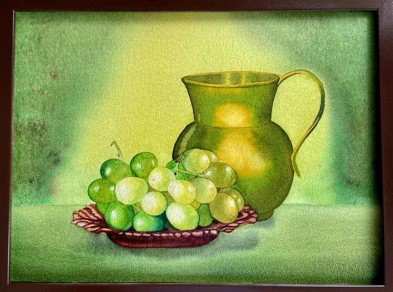 Original Fine Art Still Life Painting by Carolyn Judge