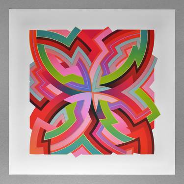 Original Geometric Printmaking by Chuck Elliott