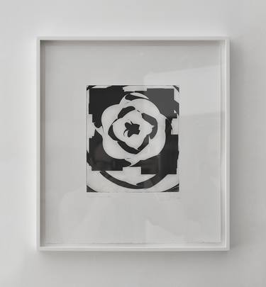 Original Geometric Abstract Printmaking by Chuck Elliott