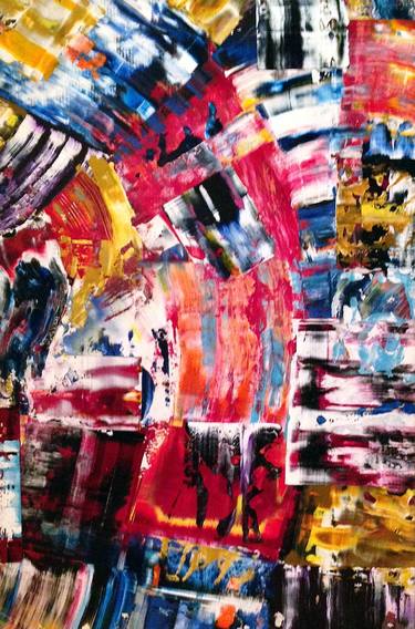 Original Abstract Paintings by Leejay Mintz