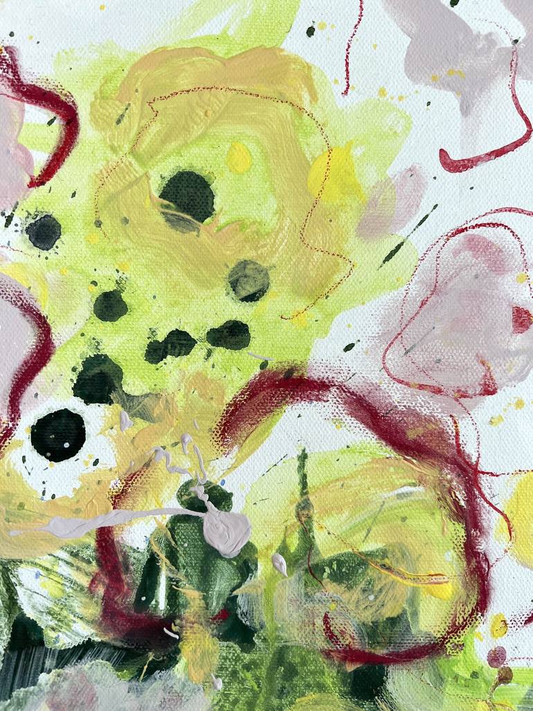 Original Abstract Expressionism Abstract Painting by Angelika Millmaker