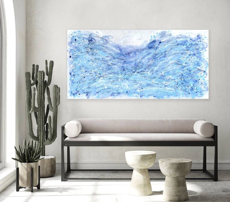 Original Abstract Painting by Angelika Millmaker