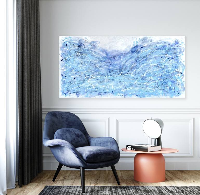 Original Abstract Painting by Angelika Millmaker