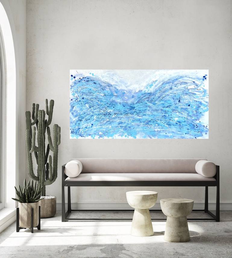 Original Abstract Painting by Angelika Millmaker