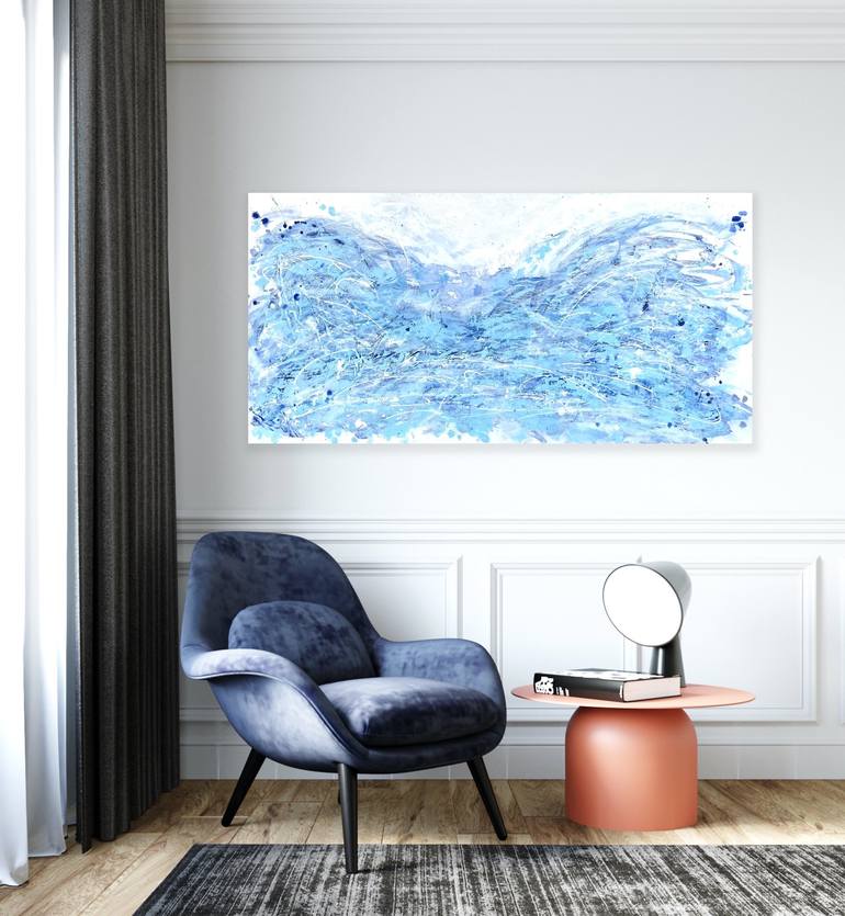 Original Abstract Painting by Angelika Millmaker