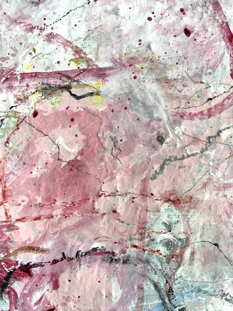 Original Abstract Expressionism Abstract Painting by Angelika Millmaker