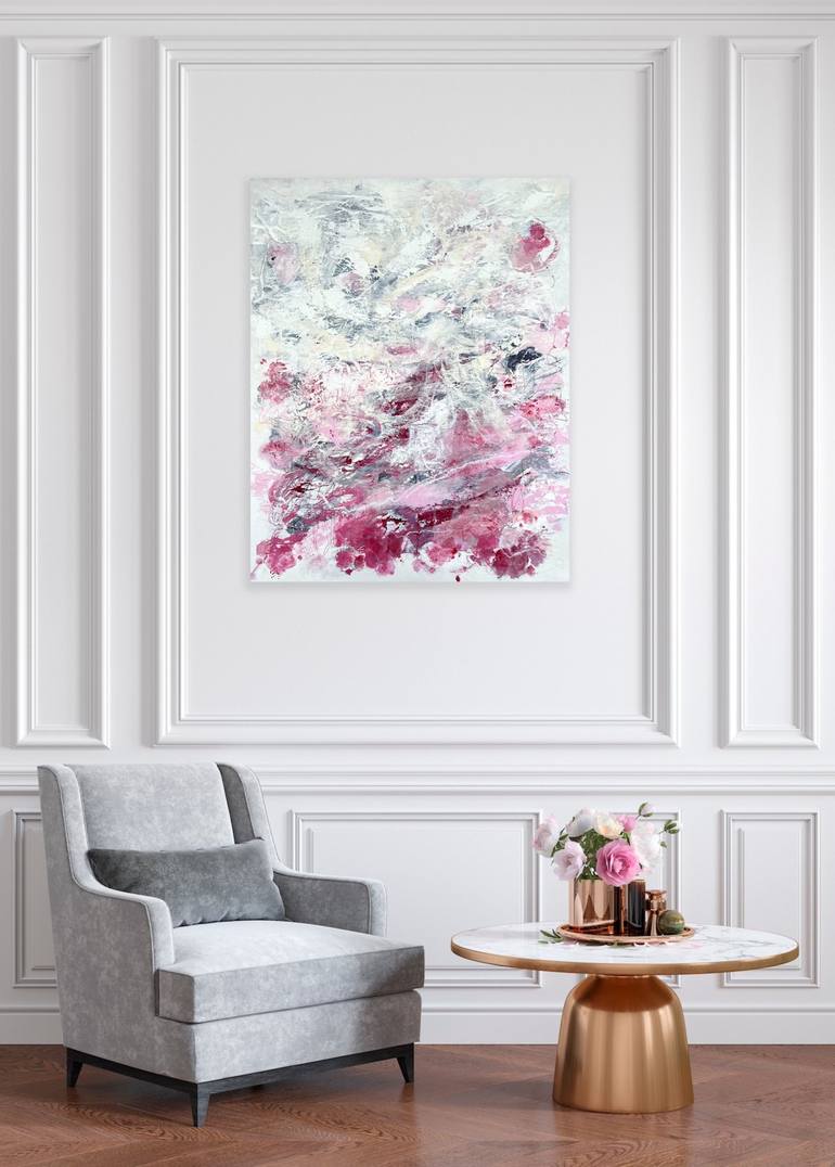 Original Abstract Expressionism Abstract Painting by Angelika Millmaker