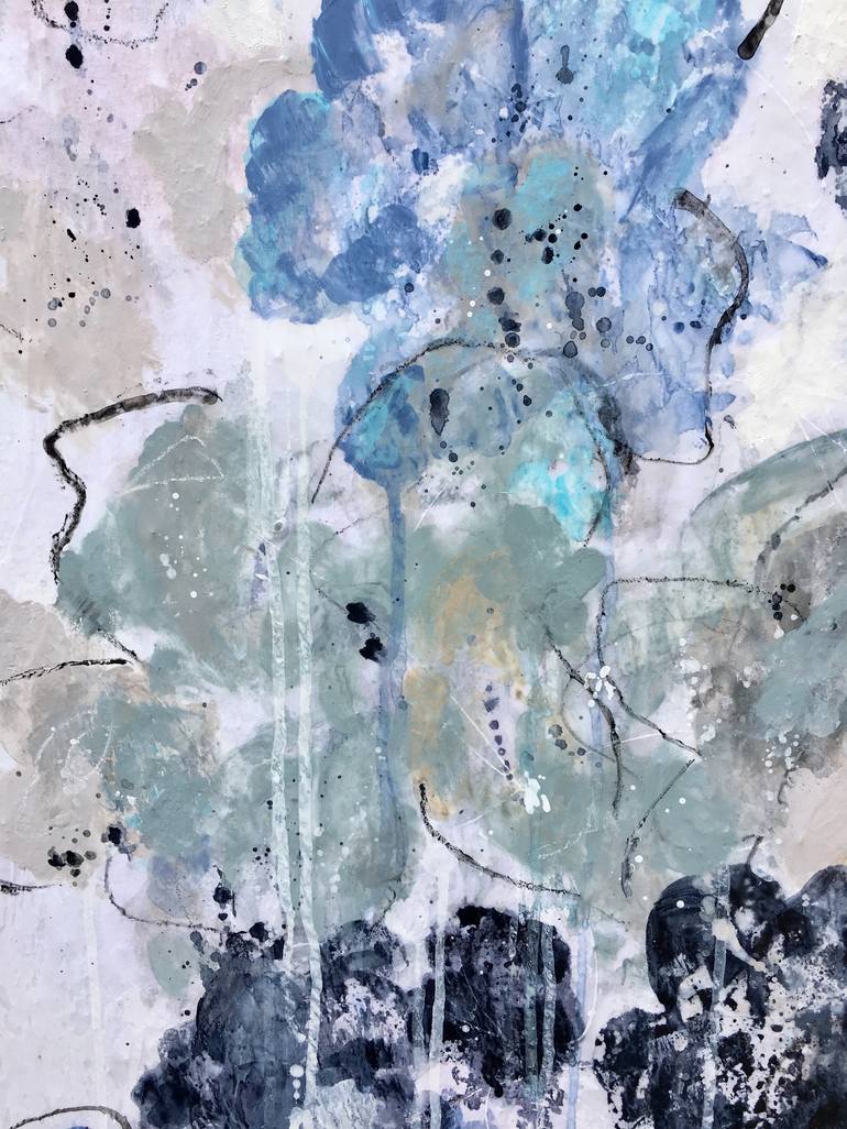 Original Abstract Expressionism Abstract Painting by Angelika Millmaker