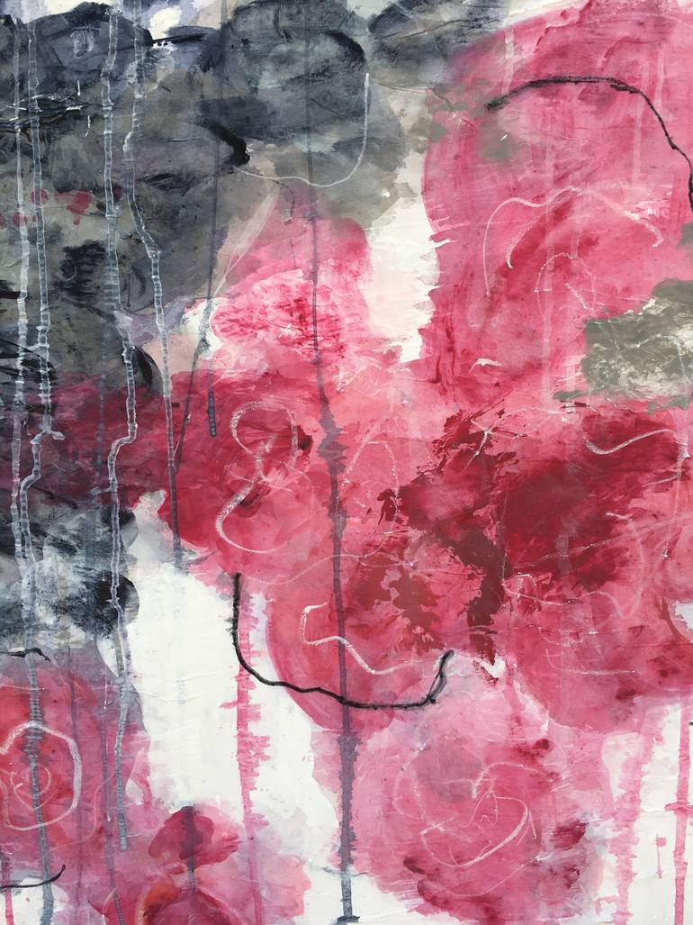 Original Abstract Expressionism Abstract Painting by Angelika Millmaker