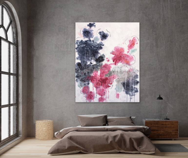 Original Abstract Expressionism Abstract Painting by Angelika Millmaker