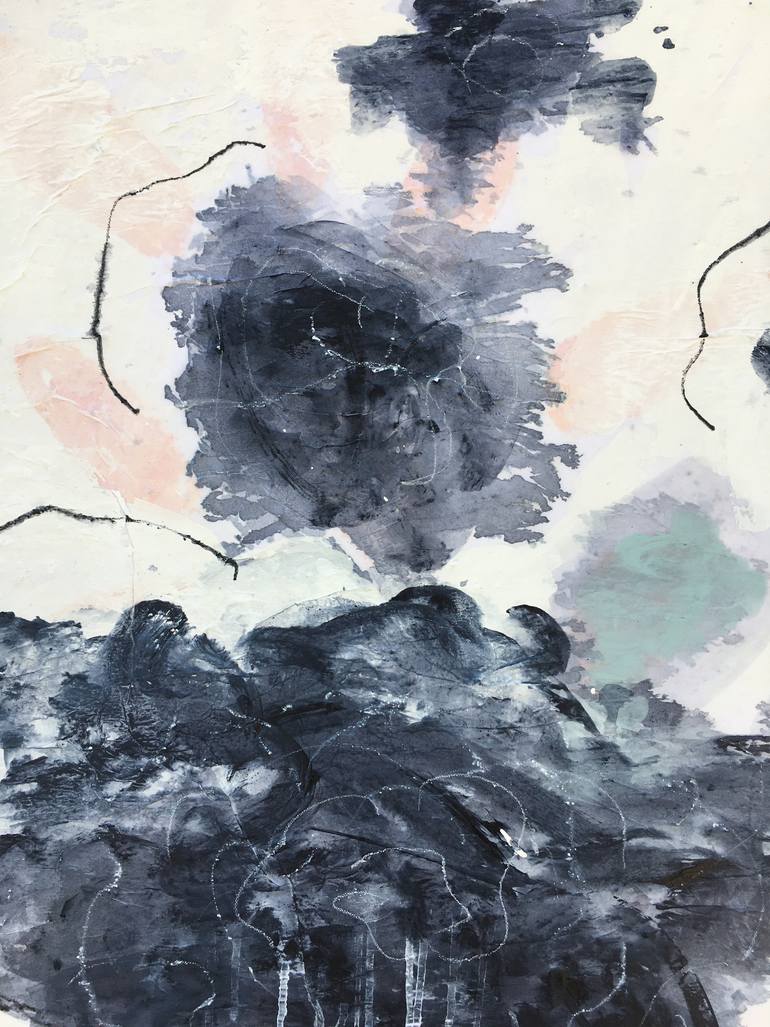 Original Abstract Expressionism Abstract Painting by Angelika Millmaker