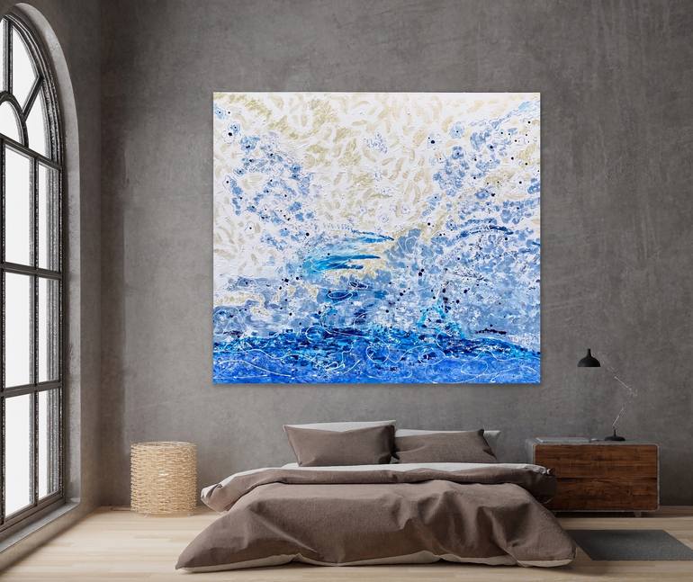 Original Abstract Painting by Angelika Millmaker