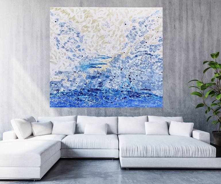 Original Abstract Painting by Angelika Millmaker