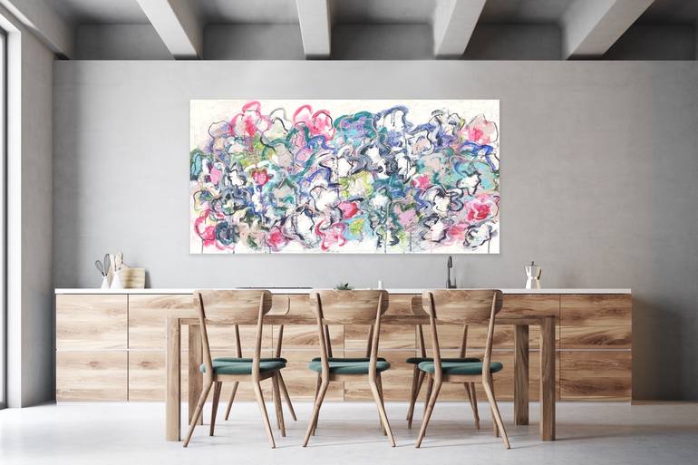 Original Abstract Painting by Angelika Millmaker