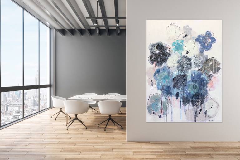 Original Abstract Expressionism Abstract Painting by Angelika Millmaker