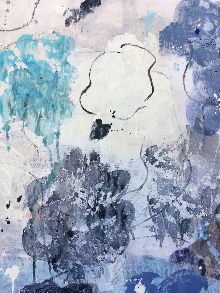 Original Abstract Expressionism Abstract Painting by Angelika Millmaker