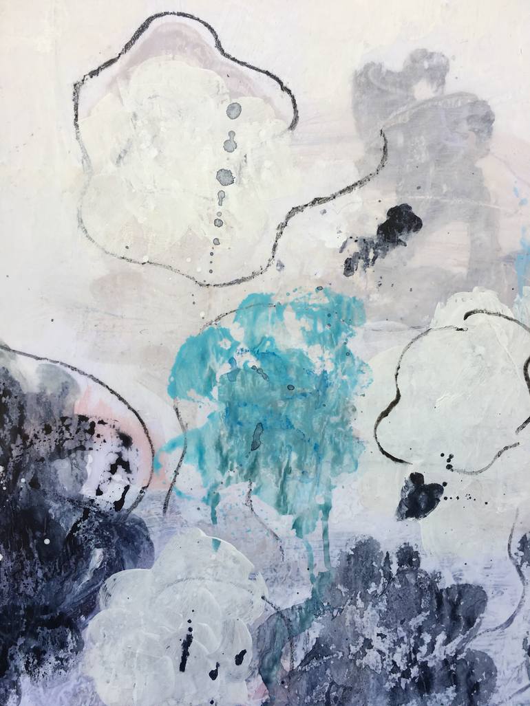 Original Abstract Expressionism Abstract Painting by Angelika Millmaker