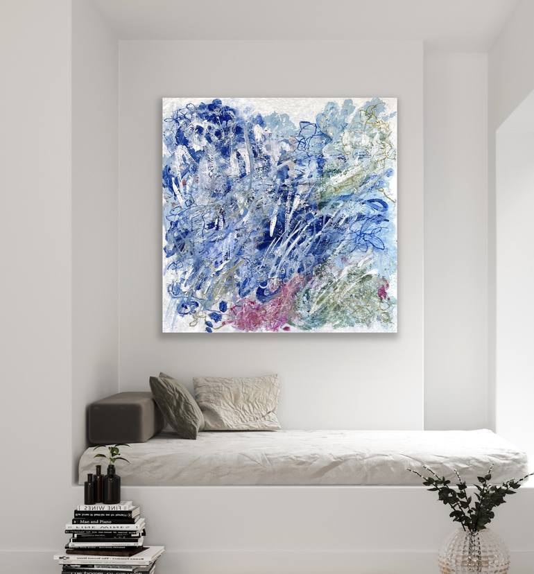 Original Abstract Expressionism Abstract Painting by Angelika Millmaker