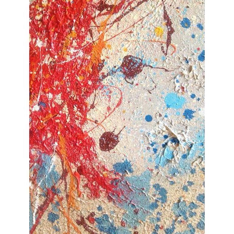 Original Abstract Expressionism Abstract Painting by Elmira Lilic